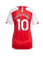 Ženski Nogometna dresi replika Arsenal Emile Smith Rowe #10 Domači 2023-24 Kratek rokav